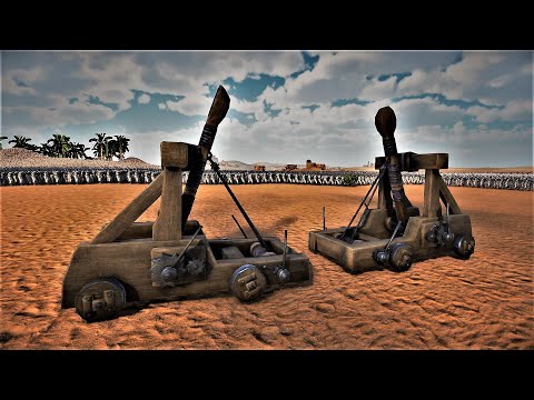 Can 20.000 Medieval Knights with 2 Full Auto Catapults Stop 1 Million Zombies ? | UEBS 2 UEBS
