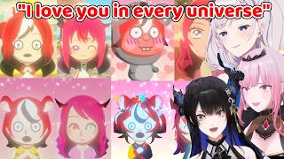 Hololive Girls React to Their Mii Bae Falling in Love with IRyS in Tomodachi Life