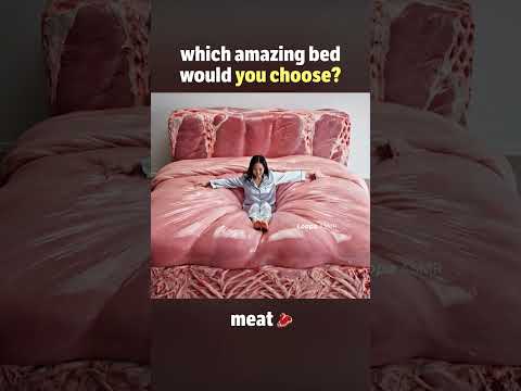 Which Unusual Bed Would You Choose? #asmr #oddlysatisfying #relaxing #sleepsounds #aiart