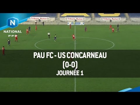 J1 : Pau FC - US Concarneau (0-0), le résumé