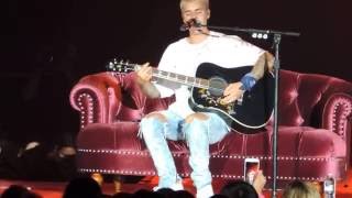 Justin Bieber cover of "Fast Car" by Tracy Chapman at Madison Square Garden July 19, 2016
