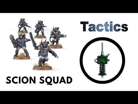Militarum Tempestus Scions: Rules Review + Tactics - Astra Militarum / Imperial Guard Scions Squad
