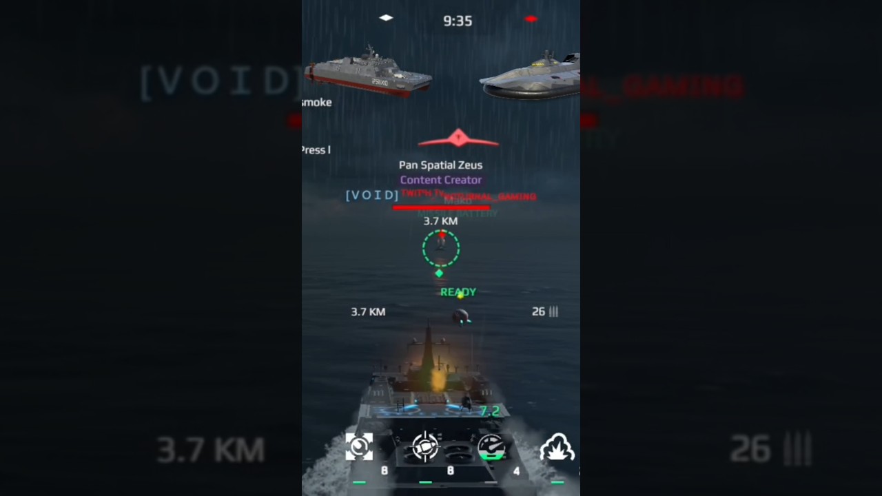 CN DDX-125 Vs Pan spatial Zeus #modernwarships #shorts #shortvideo