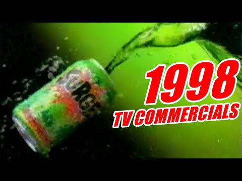 Half Hour of 1998 TV Commercials - 90s Commercial Compilation #37