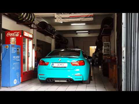 Armytrix Exhaust BMW M4 F82 on CK motorsport TV