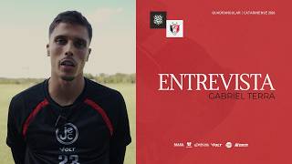 ENTREVISTA | Pré-jogo: Figueirense x JEC | Entrevista com o meia Gabriel Terra