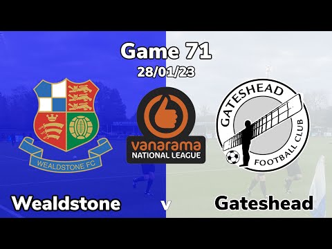 2022/2023 game 71 - Wealdstone v Gateshead 28/01/23