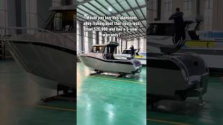 Would you buy this aluminum alloy fishing boat?#fishingboat #fishing #boats #boatlife #boat