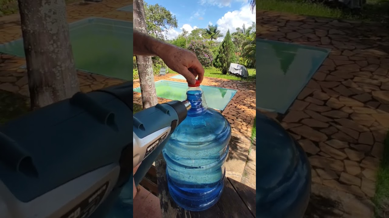 Tampa para galão de água