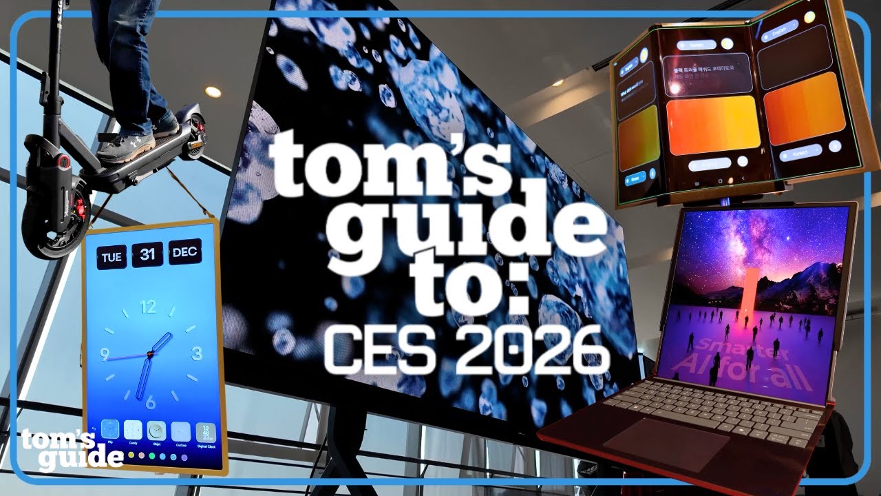 Introducing Tom&rsquo;s Guide to CES | What to expect @ CES 2026 - YouTube