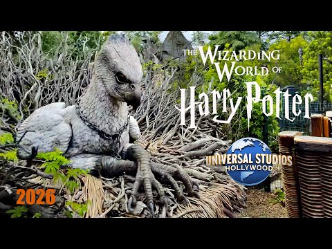 Flight of the Hippogriff 2026 - Universal Studios Hollywood Full Ride 4K POV