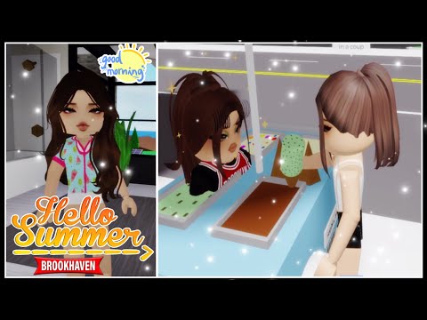 MY SUMMER MORNING ROUTINE IN BROOKHAVEN RP ROBLOX