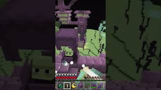 落ちる～助けて.エンドシティー21【マインクラフト】　#shorts