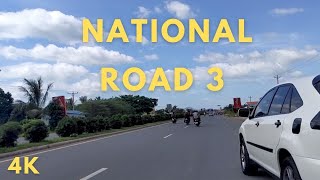 4K Drive on National Road 3 | Scenic Cambodia Road Trip