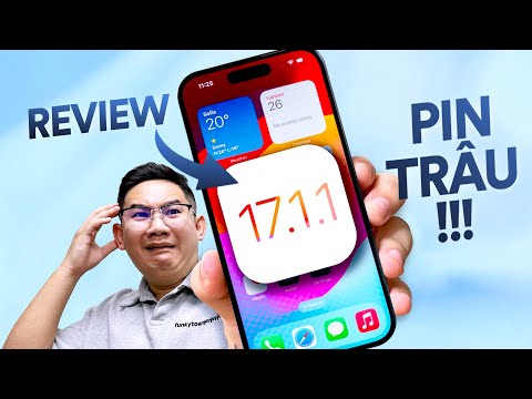 Review iOS 17.1.1 sau 1 tuần: máy mát, pin 10 tiếng, LỖI GÌ?