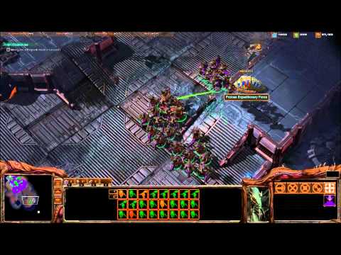 Starcraft 1 campaign in Starcraft 2: Zerg Mission 2 Egression