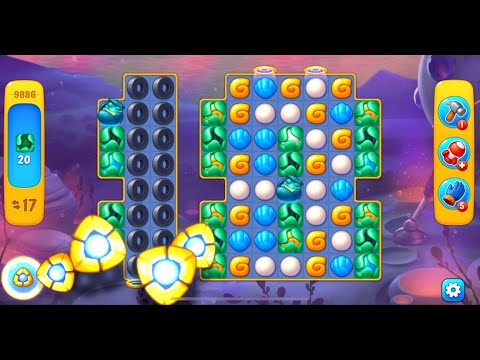 Fishdom level 9886