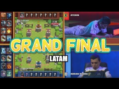 Adrian Piedra VS Atchiin GRAN FINAL  Clash Royale CROWN CHAMPIONSHIP #CCGS (LATAM)