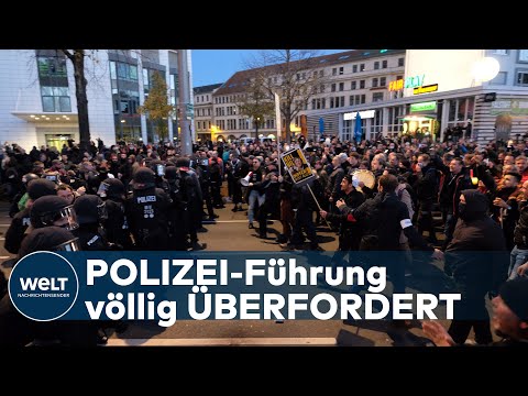 WELT THEMA: Querdenken-Demo in Leipzig - Innenminister Seehofer nimmt Polizei in Schutz