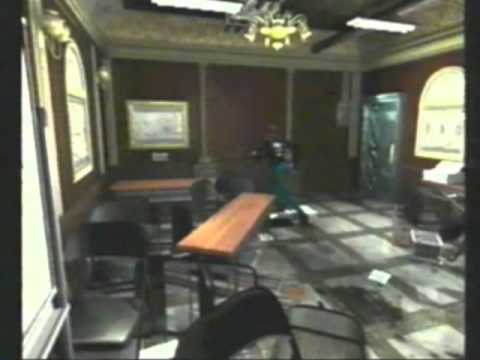 Resident Evil 2 (GCN) Leon vs. Mr. X