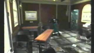 Resident Evil 2 (GCN) Leon vs. Mr. X