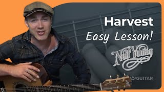 How to play Harvest by Neil Young | Easy Guitar Lesson