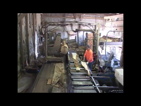 Clark Lumber  2017   Hurdle Heavyweight with Magnum Carriage feeding Brewco Resaw