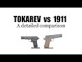 Romanian Tokarev vs 1911 - Very similar firearms