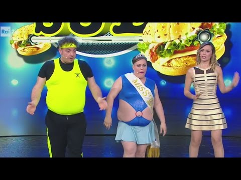 Peppe Step con Miss'Illude - Peppe Laurato con Rosaria Miele - Made in Sud 26/04/2017