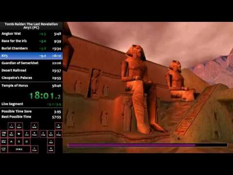 Tomb Raider: The Last Revelation - Any% Speedrun in 58:33 RTA