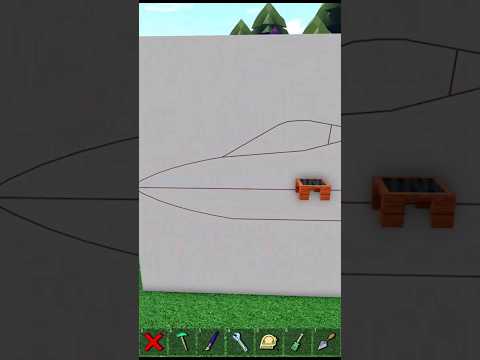 Fighter Jet build progress by @SYCorothy in Roblox Build a Boat #roblox #buildaboatfortreasure