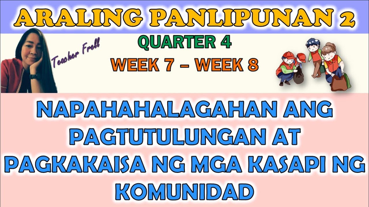 Putar video ARALING PANLIPUNAN 2 QUARTER 4 WEEK 7 - WEEK 8 || PAGTUTULUNGAN NG MGA KASAPI NG KOMUNIDAD sekarang ARALING PANLIPUNAN 2 QUARTER 4 WEEK 7 - WEEK 8 || PAGTUTULUNGAN NG MGA KASAPI NG KOMUNIDAD