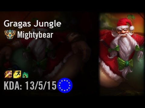 Gragas Jungle vs Rek'Sai - Mightybear - EUW Challenger Patch 6.14
