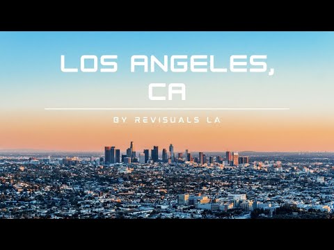 Los Angeles Drone Video 4K Compilation