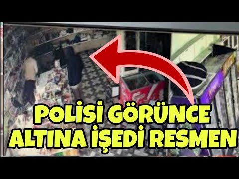 Robber got the shock of his life when he saw the police