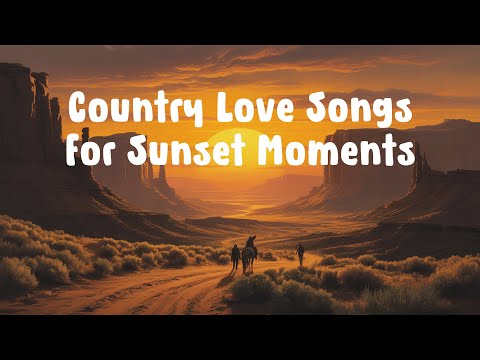 Best Sunset Garden Country Love Songs 🌅 | Romantic Country Mix