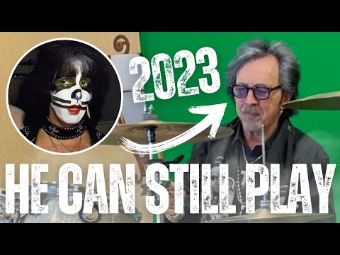 Peter Criss Drum Solos in 2023 HE CAN STILL PLAY!