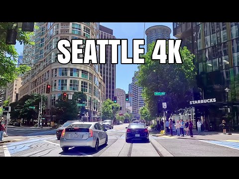 Downtown Seattle 4K Drive Tour