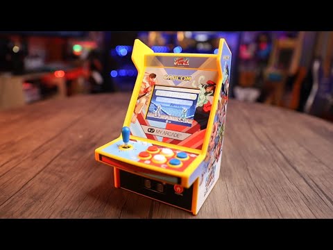 Slide 2 - Super Street Fighter II Micro Player Pro 6.7" Portable Retro Arcade (2 Games In 1)  (video)