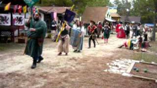 NOON PARADE at The LOUISIANA RENAISSANCE FESTIVAL 2010