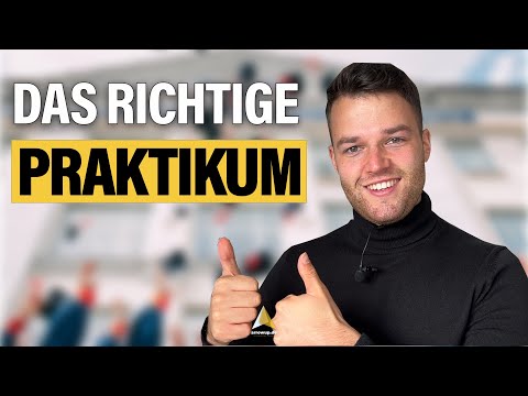 Wie finde ich das RICHTIGE PRAKTIKUM im Wirtschaftsingenieurwesen Studium?