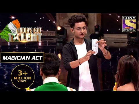 Watch This Magician's Special Act For Malaika! | India's Got Talent Season 8 | Magician Act