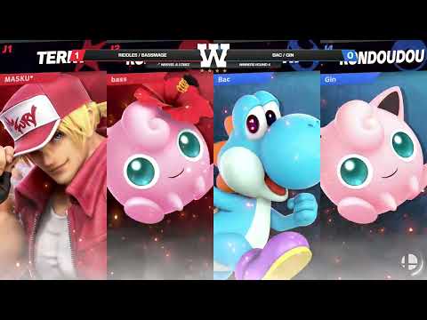 UW4 Double Winners Round 4 - Riddles & BassMage Vs. Gin & Bac