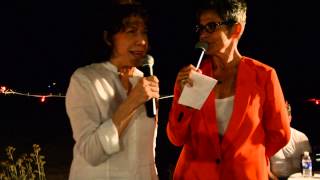 LILY TOMLIN and KATE CLINTON @ CROWN & ANCHOR...PROVINCETOWN, MA...JULY 25, 2013.