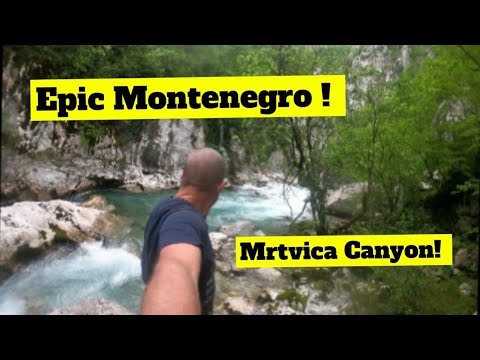 Danilov Bridge in Mrtvica Canyon - Built for a Prince's mother ! Montenegro van life continues..