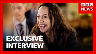 Download lagu Nobel prize winner María Corina Machado speaks to BBC after months in hiding | BBC News mp3 Download lagu Nobel prize winner María Corina Machado speaks to BBC after months in hiding | BBC News mp3