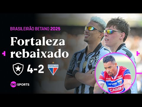 GOLAÇOS NO ÂNGULO E REBAIXAMENTO DO LAION! BOTAFOGO 4X2 FORTALEZA | MELHORES MOMENTOS