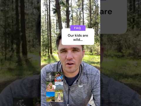Kids being wild