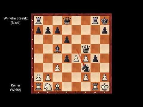 Reiner vs Wilhelm Steinitz - Vienna (1860) #7