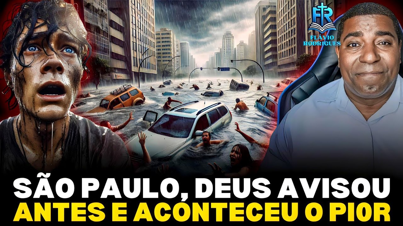 SÃO PAULO! DEUS MOSTROU ANTES CHUVA E O PlOR ACONTECEU E MUITOS NÃO ACREDITARAM NO QUE FOI REVELADO